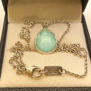 Ippolita Sterling Silver Necklace with Tear Drop Pendant